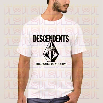 

Newest 2020 Summer Descendents Milo Coes To Volcom Logo 100% Cotton Crewneck Popular T Shirt Homme Tops Tees S-4XL