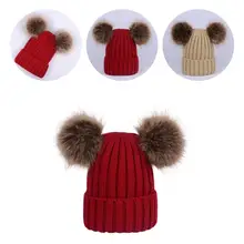 

Simple Beanie Cap Brimless Autumn Winter Pure Color Knitting Hat Beanie Hat Hat