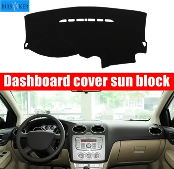

For Ford Focus 2 MK2 2005 2006 2007-2011 Dashboard Mat Cover Dashmat Pad Anti-UV Sun Shade Instrument Carpet Car Accessories LHD