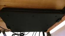 Нижняя полка настольная подставка для PS4 Pro игровая консоль подвесная 3D печать фиксированный кронштейн с тремя винтами отверстие для хранения экономии места Нижняя полка настольная подставка для PS4 Pro игровая консоль подвесная 3D печать фиксированный кронштейн с тремя винтами отверстие для хранения экономии места