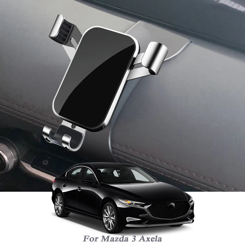 

Автомобильный держатель-кронштейн для приборной панели с креплением на вентиляционное отверстие подставка для мобильного телефона смартфон GPS Поддержка Mazda 3 BN BM Axela BP 2013-Presen