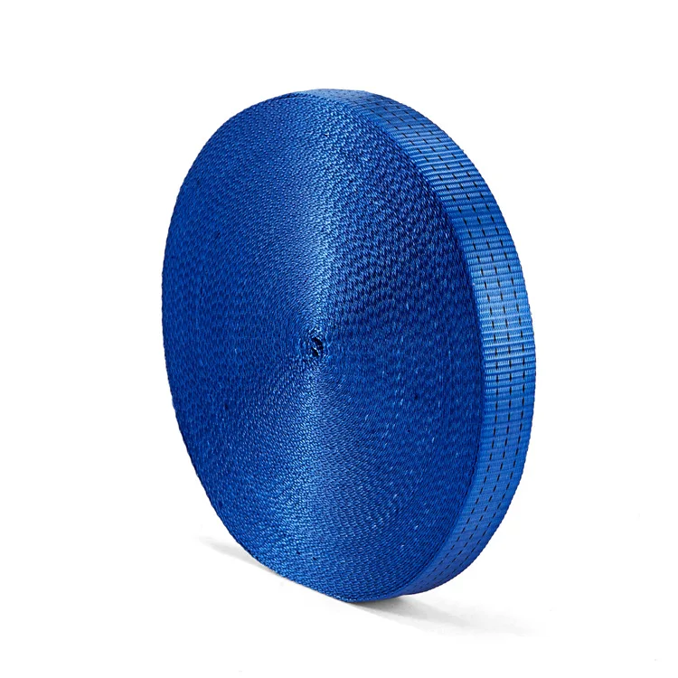 Manufacturers Wholesale 2. 5cm-24cm Wide Color Binding Belt of Tensioner Webbing 10 Tons Load-Bearing Intensive Polyester Webbin