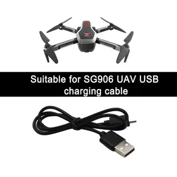 

SG906 RC Drone USB Charger Power Supply Cable TPU and Copper Core Durable Replacement Repair Part Accessory 600X10X10MM