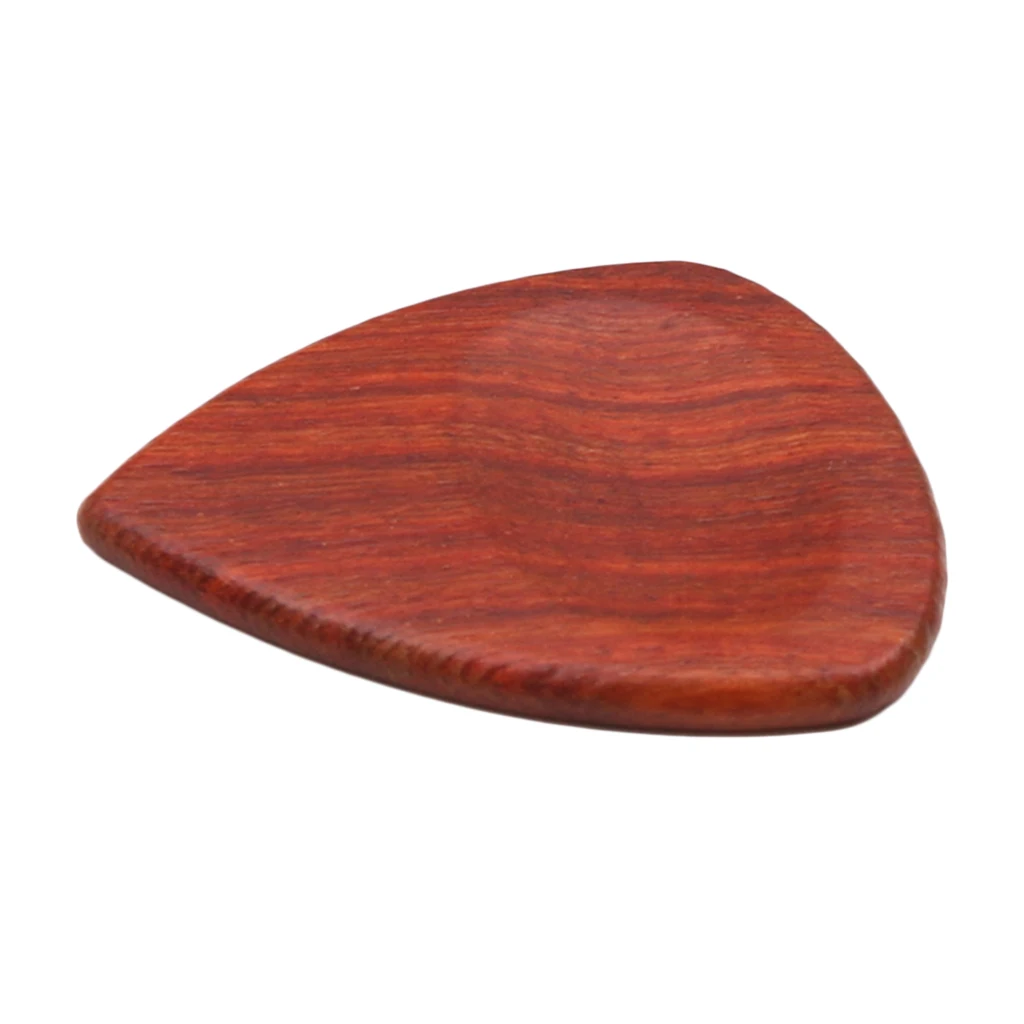 Red Sandal Wood Guitar Pick Plectrum Part for Musical Instruments Accessory