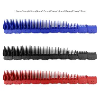 

10 Pcs/set Guide Limit Comb Sets with Box Electric Clipper Cutting Tool Kit NEW