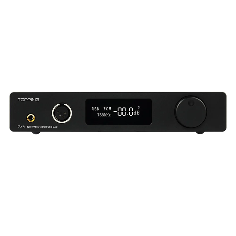 Hi Fi усилитель для наушников TOPPING DX7S с 2 * ES9038Q2M 32 бит/768K DSD512 сбалансированный выход
