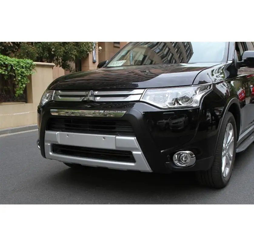 Для автомобильного бампера для Mitsubishi Outlander 2013. бампер высокого качества ABS передний+ задний авто аксессуары