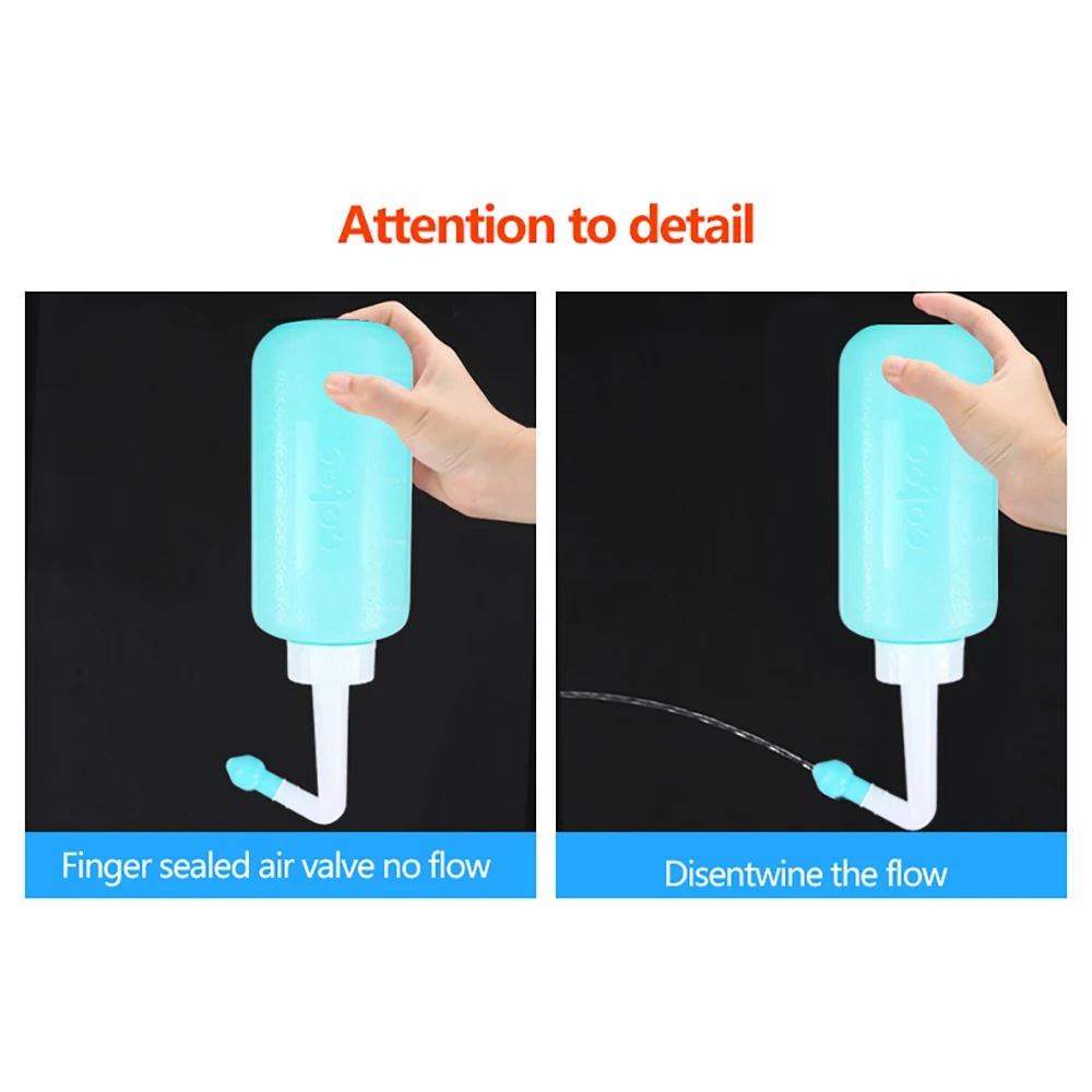 Cofoe Nose Cleaner 300ml/500ml Neti Pot Nasal Wash With Nose Wash Salt Nasal Cleaner For Sinusitis Sinusite Allergies Nose Rinse