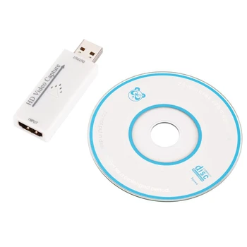 

Mini Video Capture Card USB2.0 HDMI Video DVD Camera 1080P HD Recording