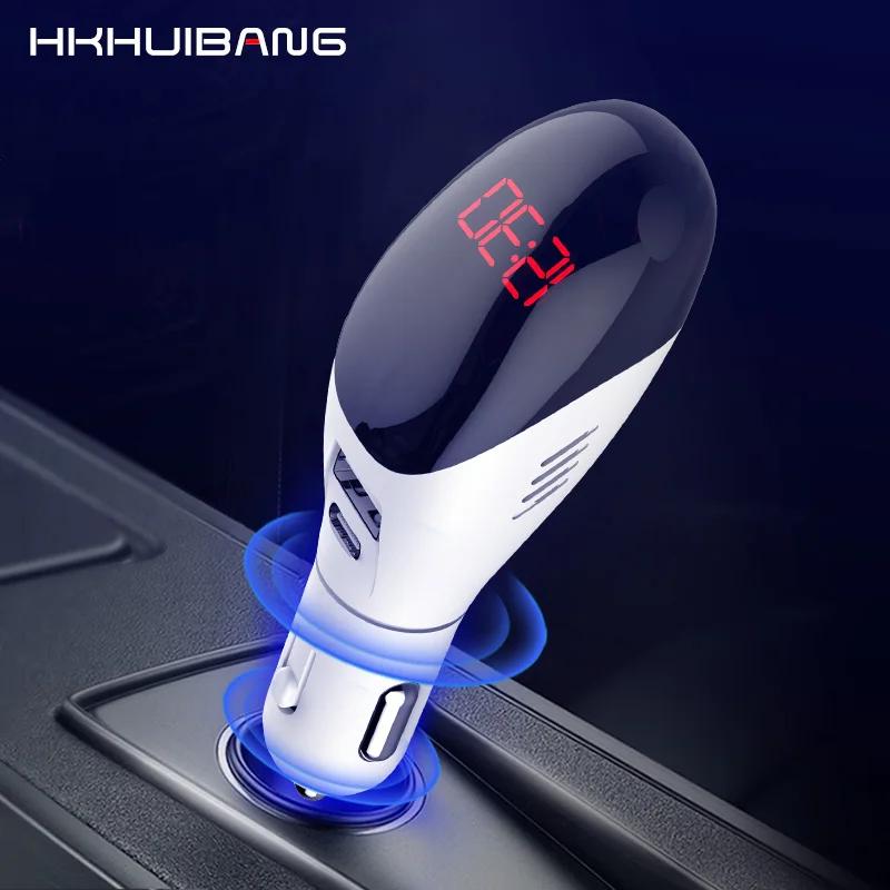 Hkhuibang USB Автомобильное зарядное устройство Быстрая зарядка QC 3,0 зарядное устройство для телефона iPhone Xiaomi samsung huawei Быстрая зарядка USB C type-C зарядное устройство