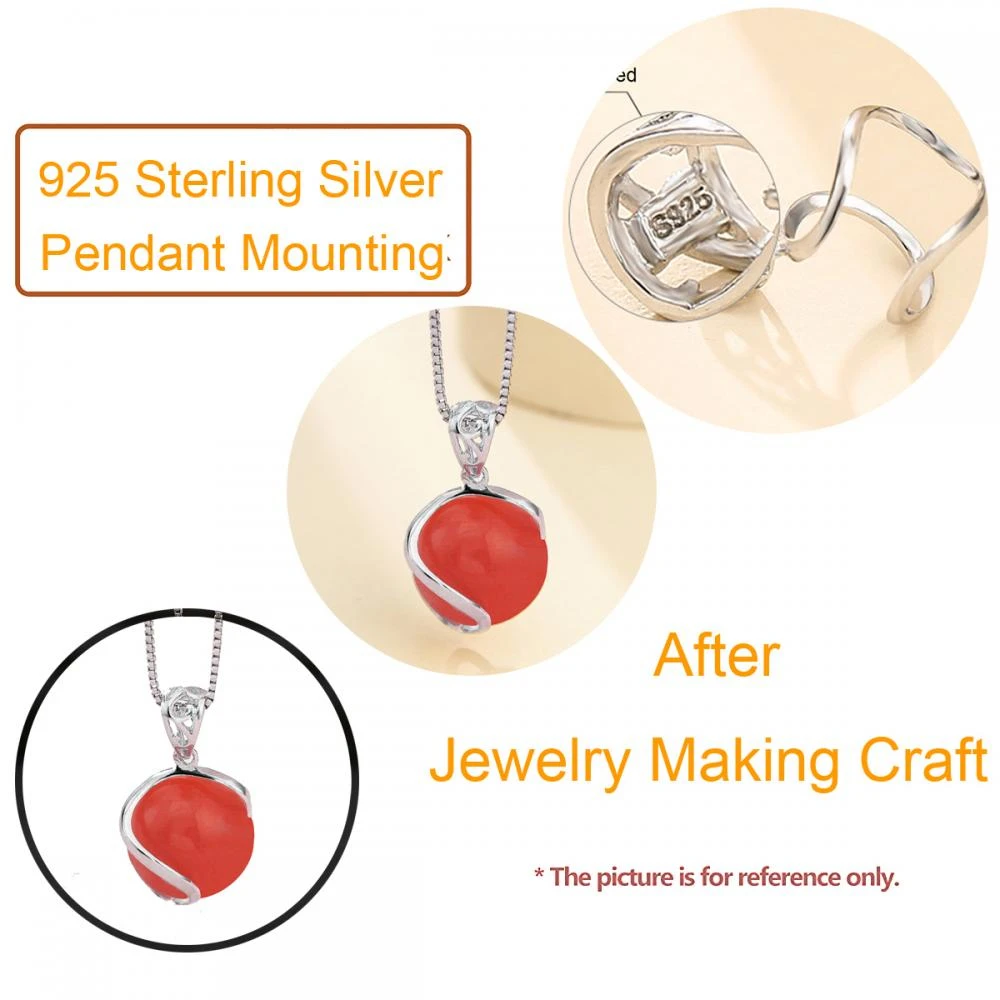 pérola redonda ou cabochão, montagem para jóias artesanais, charme, 10-12mm