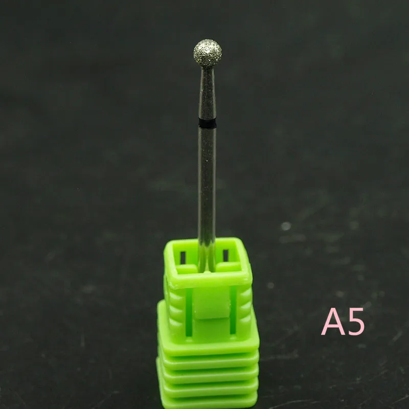 EasyNail 3/3" Алмазная дрель для ногтей Фрезерный резак для ногтей электрическое сверло для ногтей для маникюра Сверла Биты-аксессуары сверло для ногтей - Цвет: A5