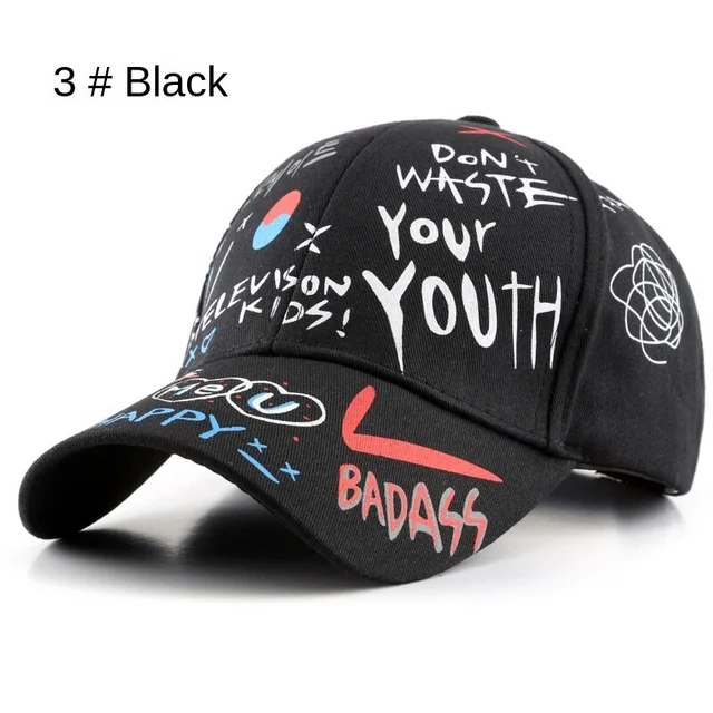 38 Styles Hot Graffiti Baseball Cap Women’s Hat Summer Sun Hat Cotton Men’s Baseball Cap Sports Cap Golf Cap Gorras Hombre 22