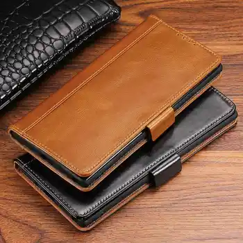 

Genuine Leather Case For Samsung Galaxy Note 10 Plus Case Cover Oil Leather Magnetic Coque For Samsung Note 10Plus Case Housing