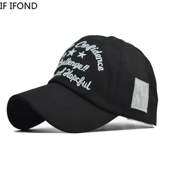 

Cotton Baseball Cap 2020 Snapback Hat For Men Dad Hat letter Embroidery Cap Casquette Cap
