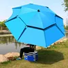 1.8-2m 360° Outdoor Beach Camping Fishing Umbrella Fold Sun Protection Anti UV Sunshade Umbrella Waterproof Awning Rain Umbrella 1