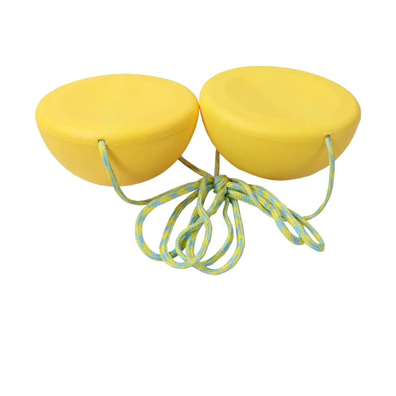 Уличные игрушки сбалансированный шаговый камень детский сад Сенсорное оборудование для обучения детей шагая на ходулях с ручками
