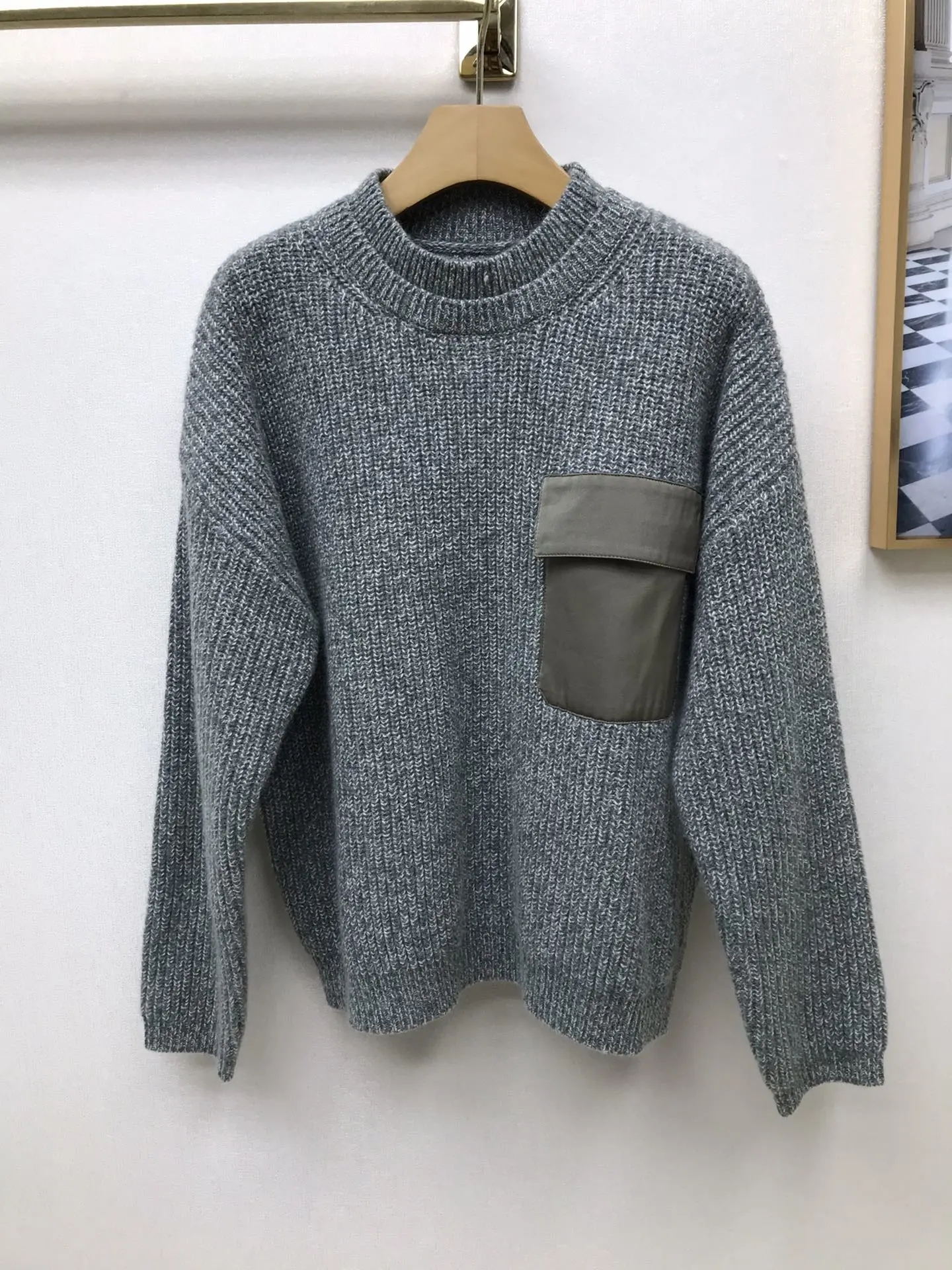 金沢は激しい雪で 新レディースファッション21長袖セクシーなカジュアルカシミヤポケットセーター0924 販売限定 New Sandiegocoffee Com