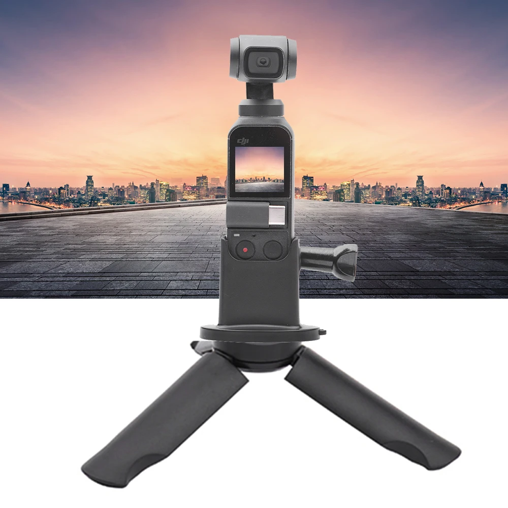 Портативный Базовый адаптер для DJI Osmo Карманный Настольный штатив Стенд Кронштейн ручной карданный аксессуары для камеры запасные части 1/4 интерфейс