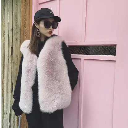 Chaqueta mujer зимнее женское пальто из искусственного меха жилет из искусственного меха меховые жилетки куртки плюс размер искусственный мех жилет Z187