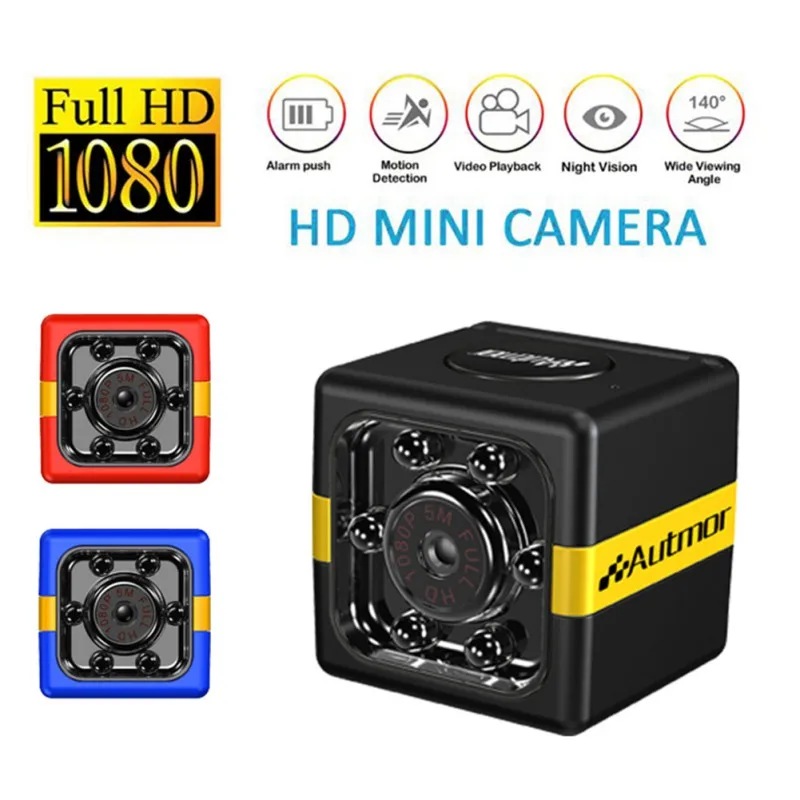

SQ Mini Camera HD 1080P Sensor Night Vision Camcorder Motion Detection DVR Camera Sport DV Video Cam
