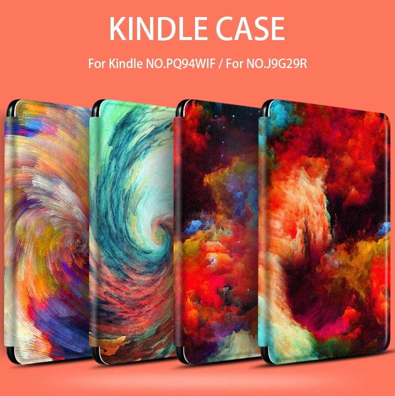 2021 Магнитный смарт чехол для нового Kindle NO.J9G29R версия мягкий Автоматический 2018