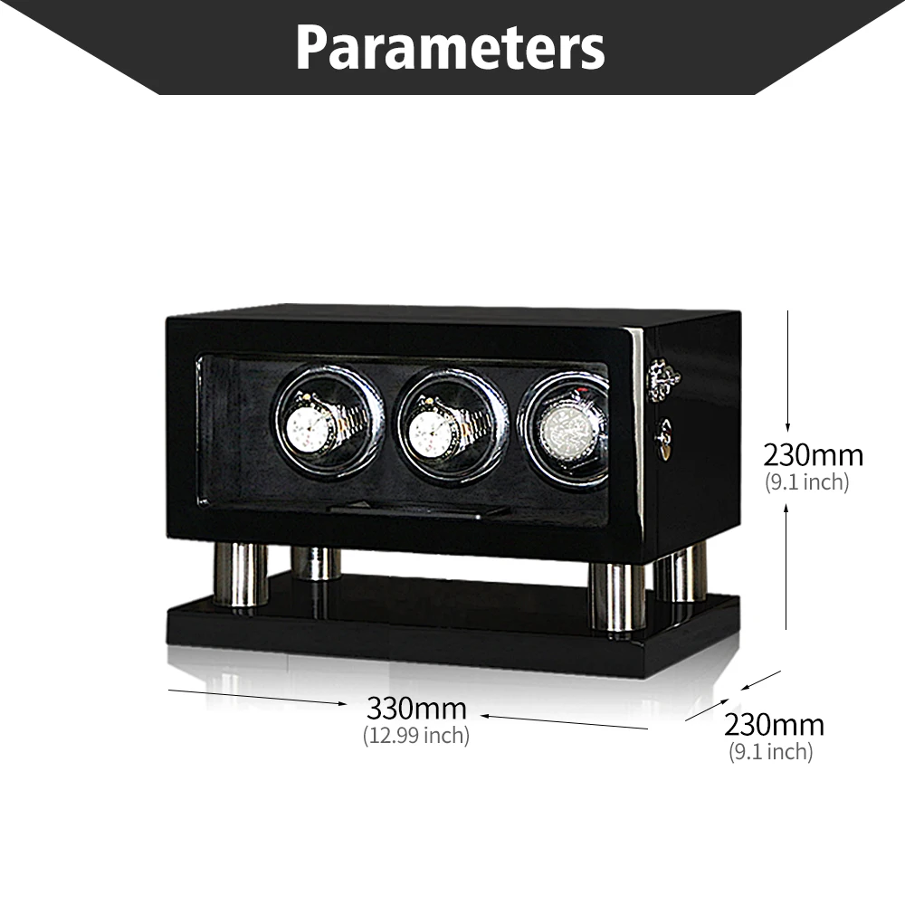 Лидер продаж ящик для хранения часов деревянная автоматическая коробка winders с