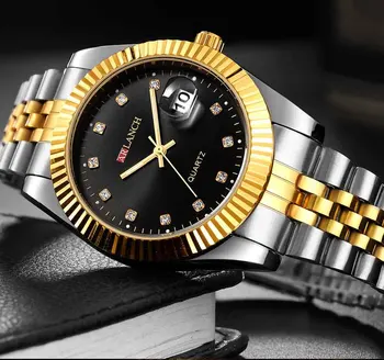 

The Men Watches Watches For Men And Women Couple Quartz Watches Stainless Steel Belt Magnifying Glass Calendar Luminous Hot Sale