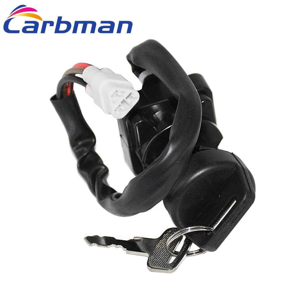 Ключ зажигания Carbman подходит для SUZUKI QUADRACER 450 LT-R450 2006 2007 2008 2009 новый переключатель