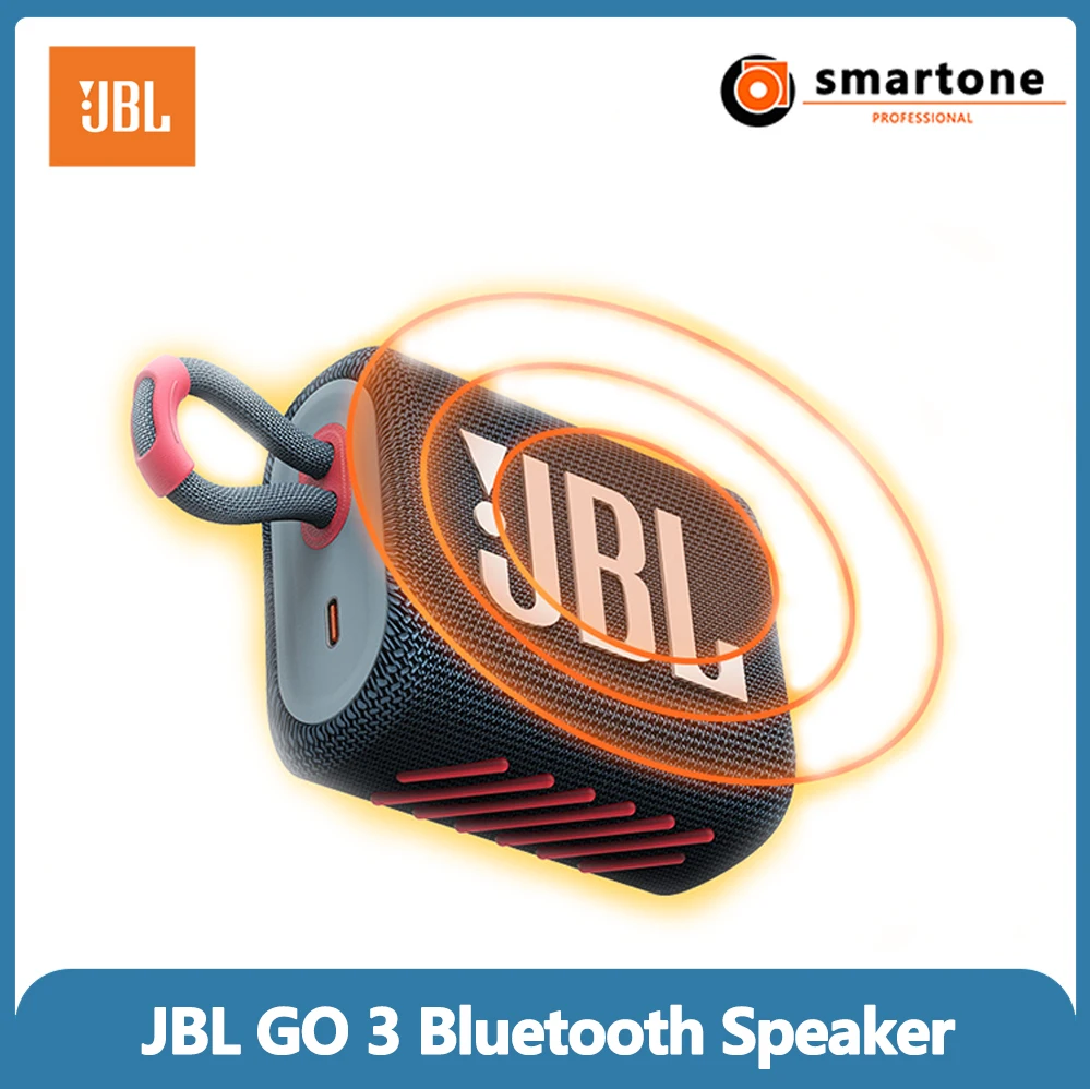 JBL GO3 музыкальная Беспроводная Bluetooth Колонка сабвуфер для улицы портативный мини IP67 водонепроницаемый