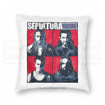 

Vintage Sepultura Nation Heavy Metal Tour Pillow case Red Brazil Rock Women Men