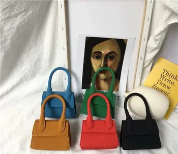 

dropshipping Rectangular square Children Girls Handbags Leather Fashion Design Kids Messenger Bag