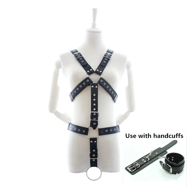 Men Bdsm leather body straps Gay harness Fashion cock harness