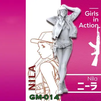 

YUFAN 1/35 Tokyo Beauty Girl Soldier Series Linda Resin Soldier Model DIY Handicrafts Resin Kits Toy included Genuine Packaging