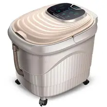 Ванна для ног Электрический массажный нагревательный термостат домашняя Автоматическая моющая пена для ног ведро Wu Hao Zhang Jia Ni с абзацем