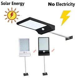 36 светодиодный беспроводной солнечный свет Открытый Декор водонепроницаемый PIR датчик движения светодиодный солнечный светильник для