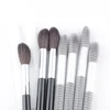 Makeup brushes protective Net 50 pcs 1cm wide Cosmetic tools Pen cover protector plastic white sheath mesh 2