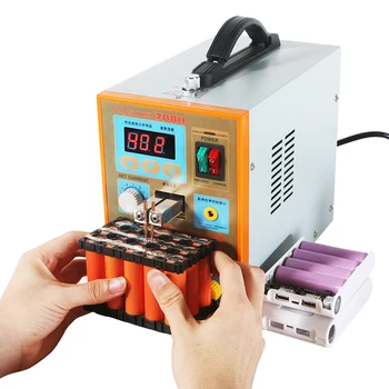 Cheap SUNKKO 788H Pulse Spot Welding Machine 1.5kw Spot Welder LED Light Lithium Battery Test USB Charging For 18650 Battery Pack Weld
