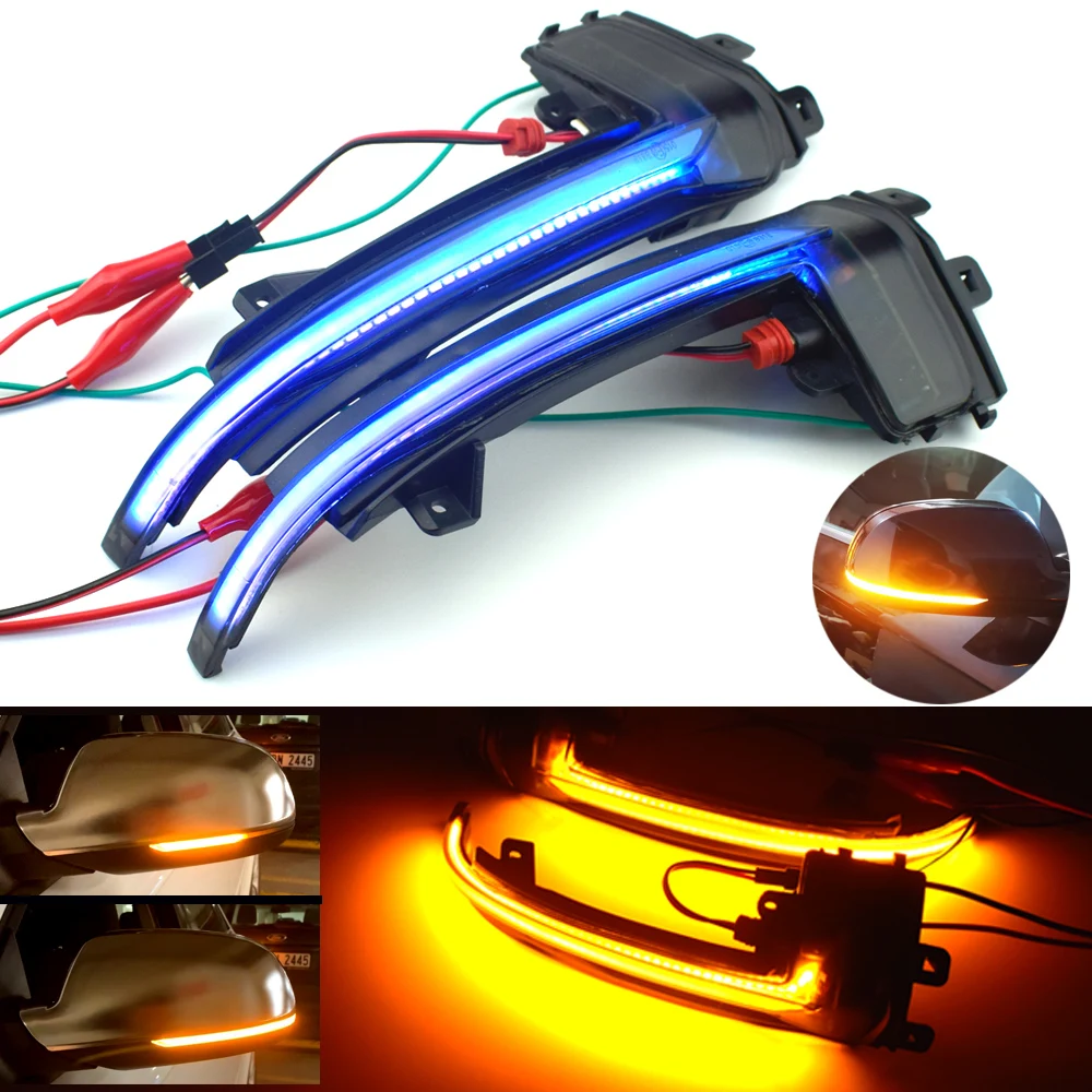 Dynamic Led Side Mirror Sequential Turn Signal Light Indicator Blinker For A-udi A4 A5 A3 8P B8.5 S5 RS3 RS4 RS5 Dynamic Led Side Mirror Sequential Turn Signal Light Indicator Blinker For A-udi A4 A5 A3 8P B8.5 S5 RS3 RS4 RS5
