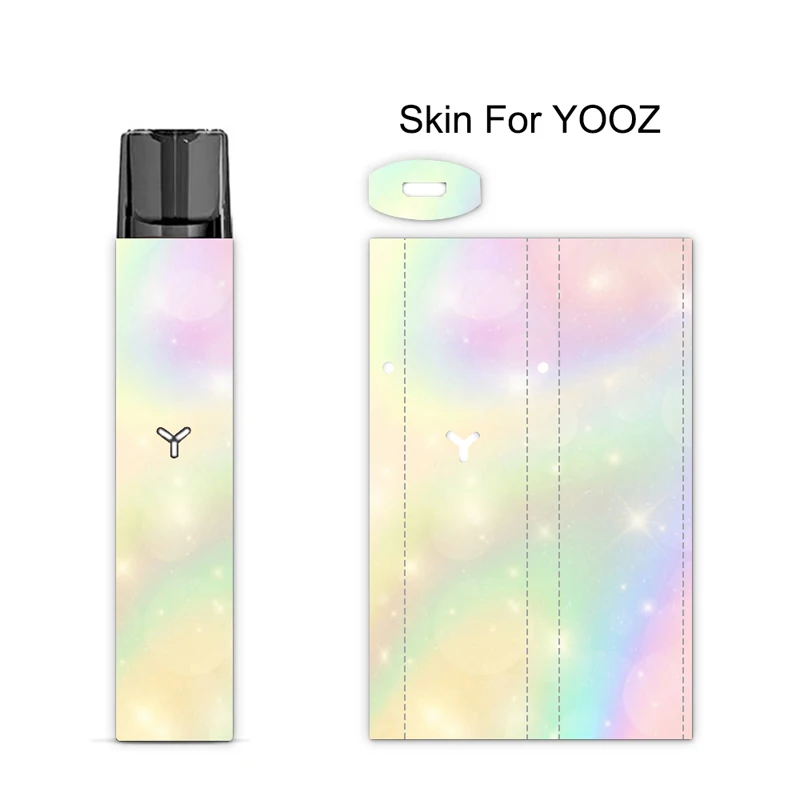 8 Камуфляжная наклейка печать кожи для YOOZ крышка пленка чехол для YOOZ электронная сигарета - Цвет: 8