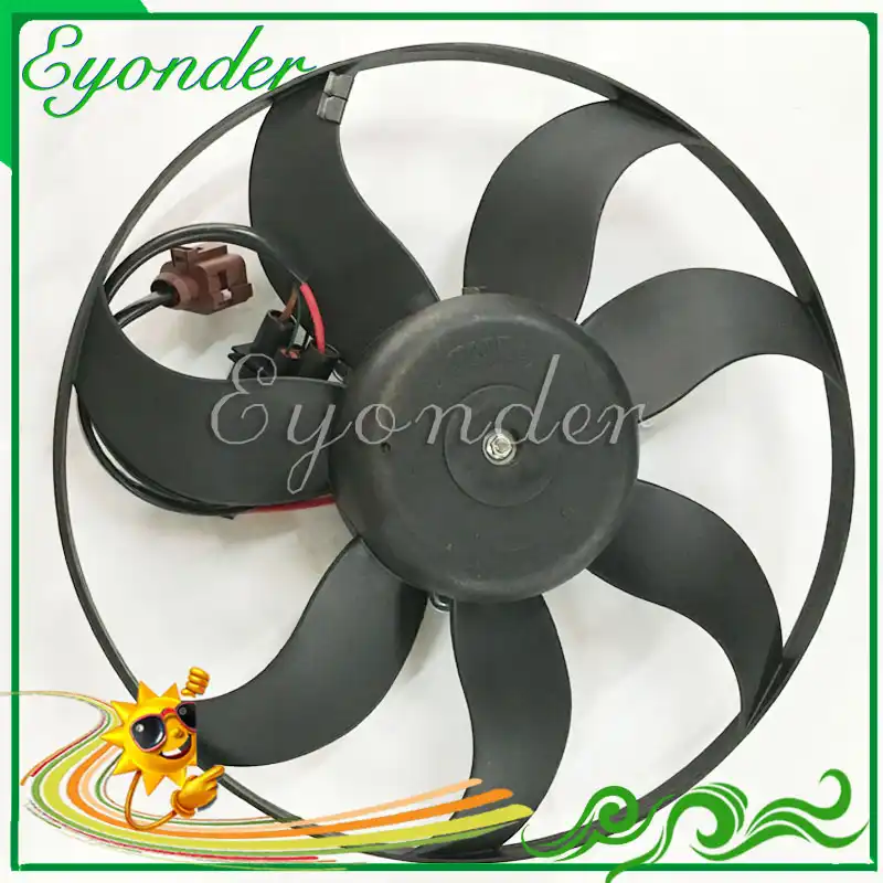 skoda laura radiator fan price