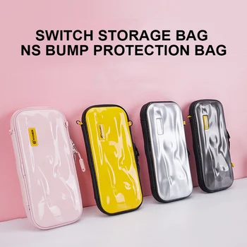 

Colorful Bump Switch Storage Bag Silicone Hard Cover Shell NS Waterproof With shoulder strap Case For Nintendo Switch Accessorie