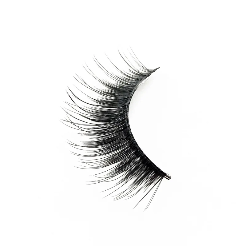 QSTY 3 pairs natural false eyelashes fake lashes long makeup 3d mink lashes eyelash extension mink 4