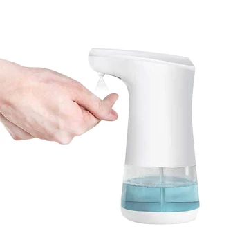 

HLZS-Automatic Alcohol Dispenser Infrared Induction Non-Contact Alcohol Sprayer Bottles, 320Ml Soap Dispenser for Home