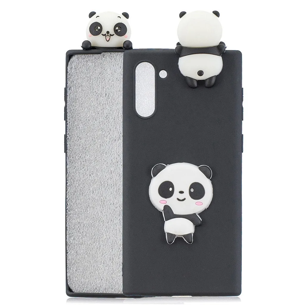 For Samsung Galaxy Note 10 6.3inch Panda New Personalized Print Phone Case Ultra Thin Soft Silicone Cute Cartoon Phone Case
