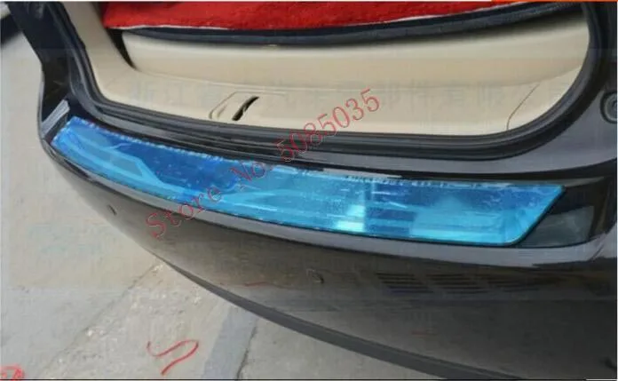 Для Lexus RX270/350/450 2009-2014 задний бампер задняя дверь из матовой нержавеющей стали