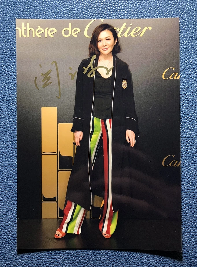 Ручной подписи Rosamund Kwan фото с автографом 5*7 122019B