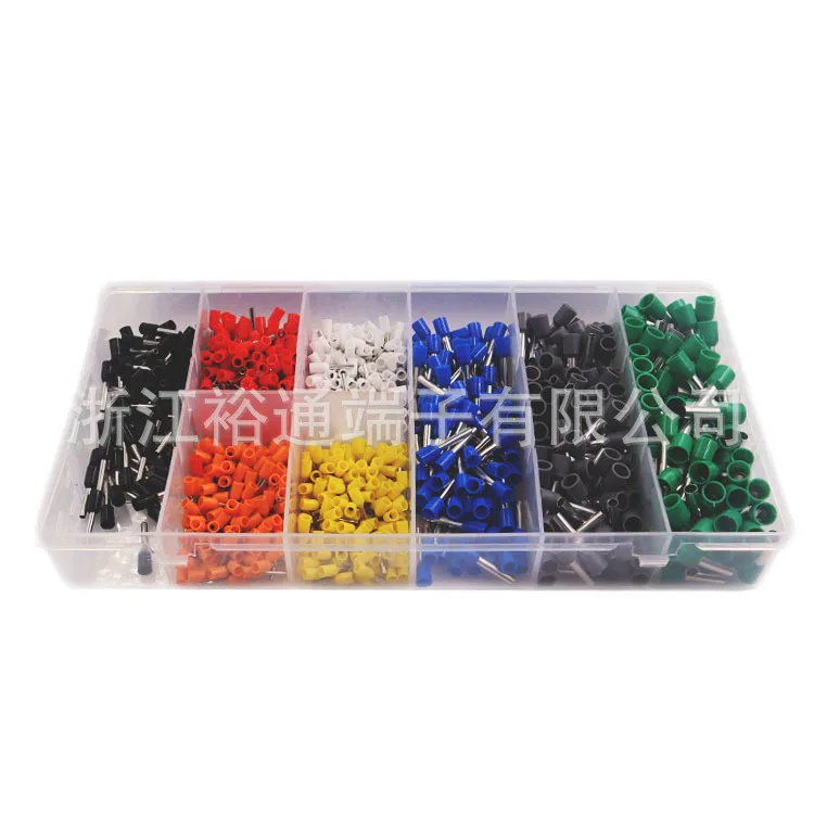 

New Products 800-Ve Tube-type Terminal 8-in-1 Packaged Combination European Style Terminal Cold Compression Terminal