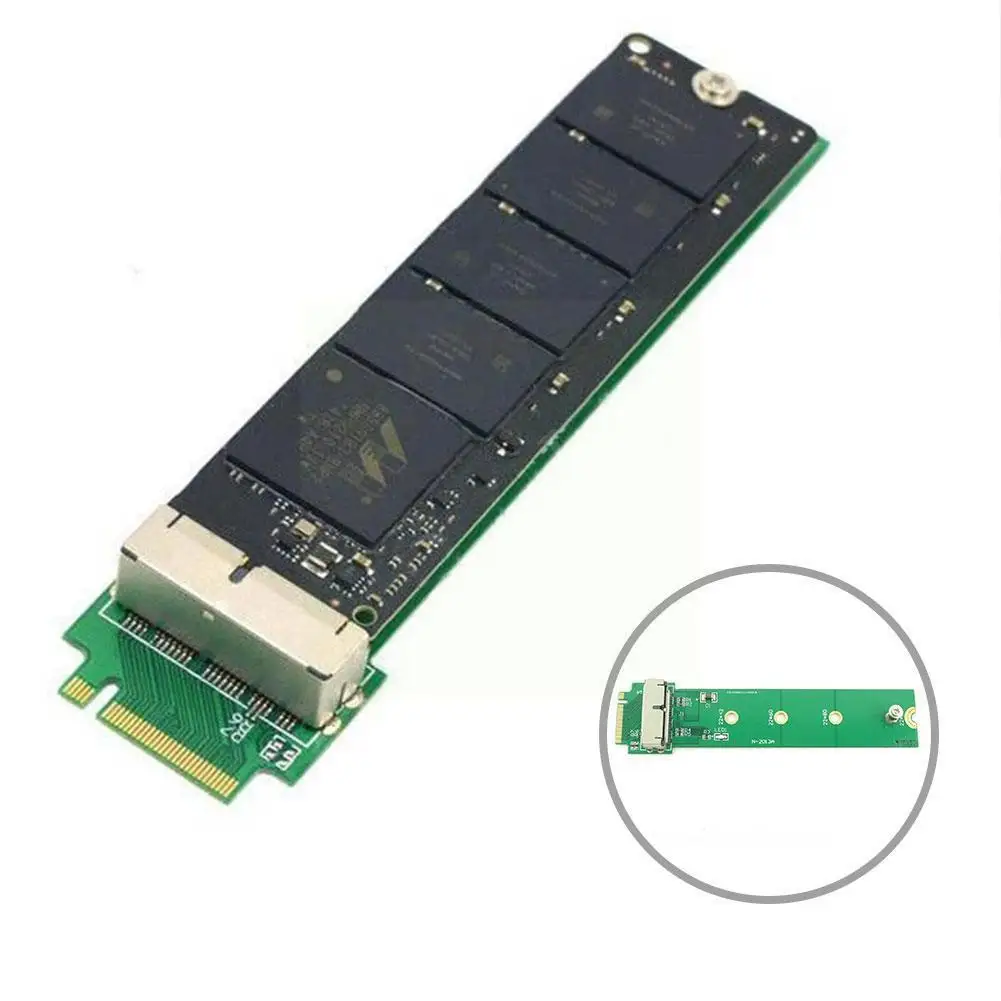 12+16 Pin SSD to M.2 NGFF PCI-e Adapter Converter For Apple A1465 Pro 2013-2015 Air A1466 SSD M0U1 — view 2