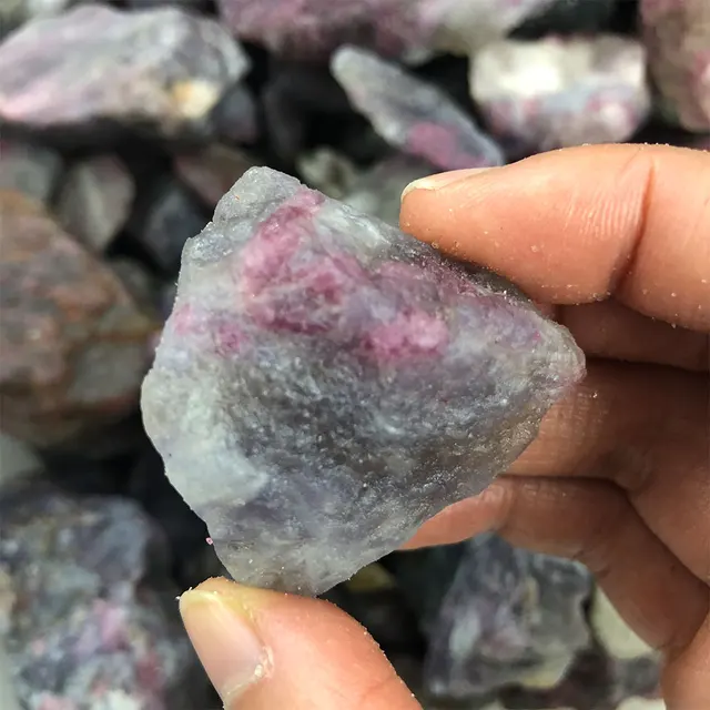 1pc Natural Pink Tourmaline Healing Mineral 4